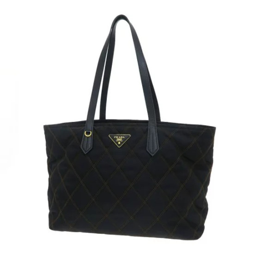 Prada quilted tote bag